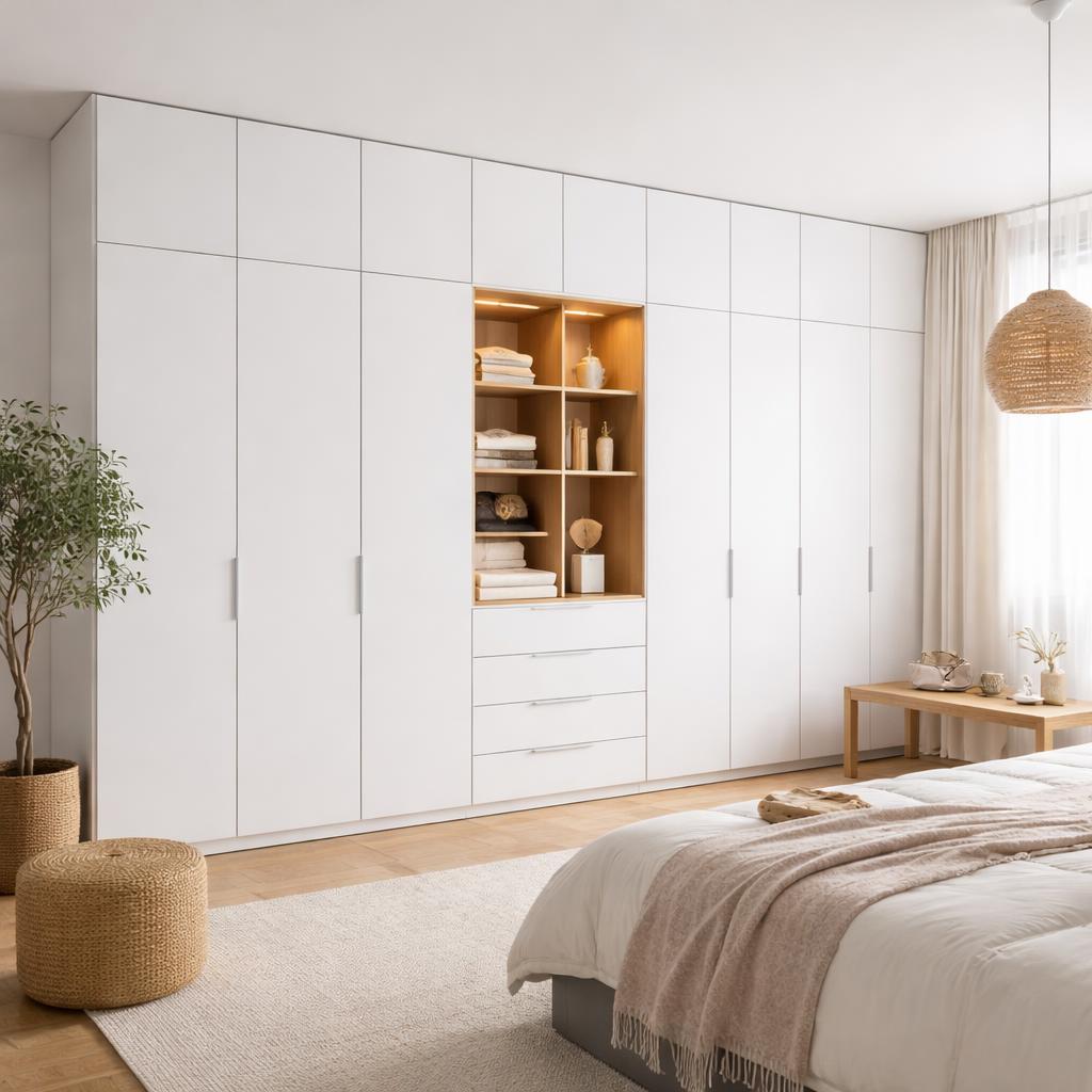 Modular wardrobe bedroom design