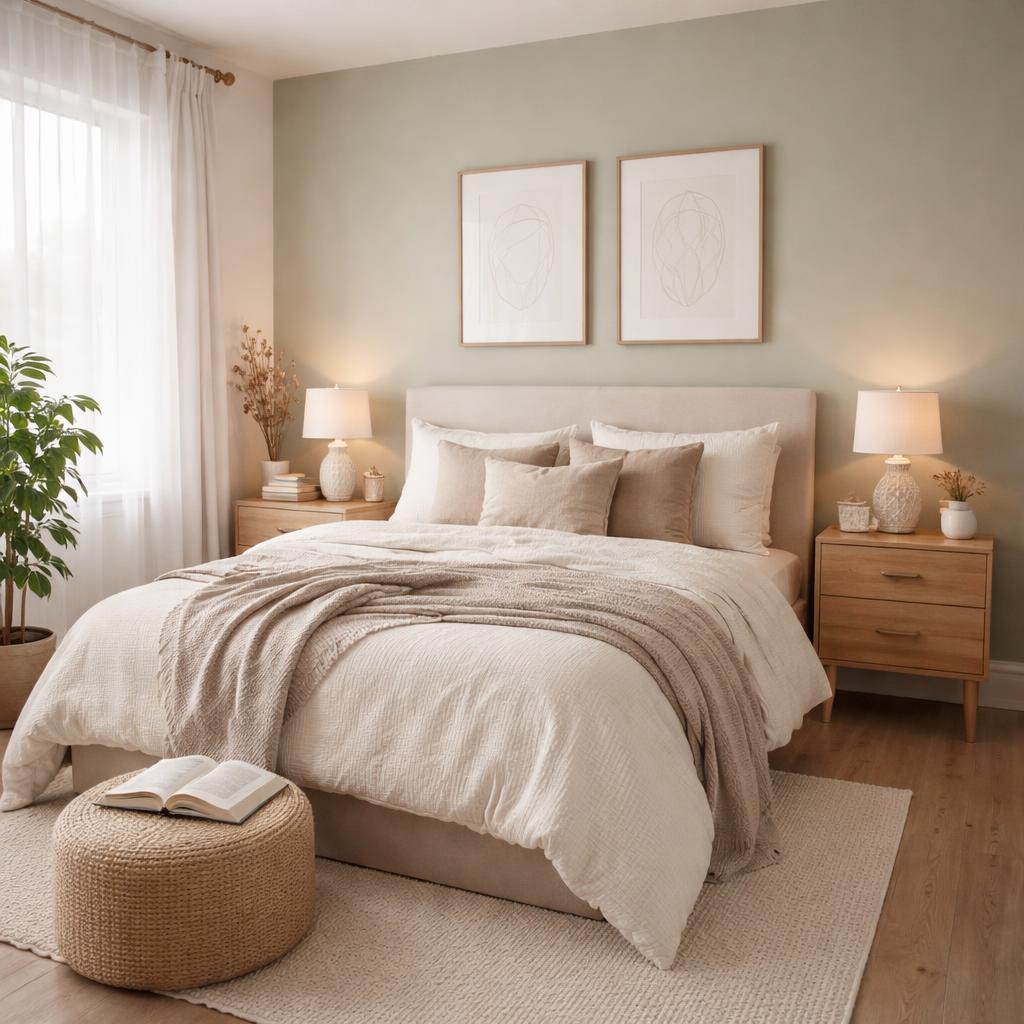 accent wall small bedroom design