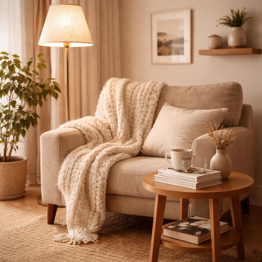 reading nook side table