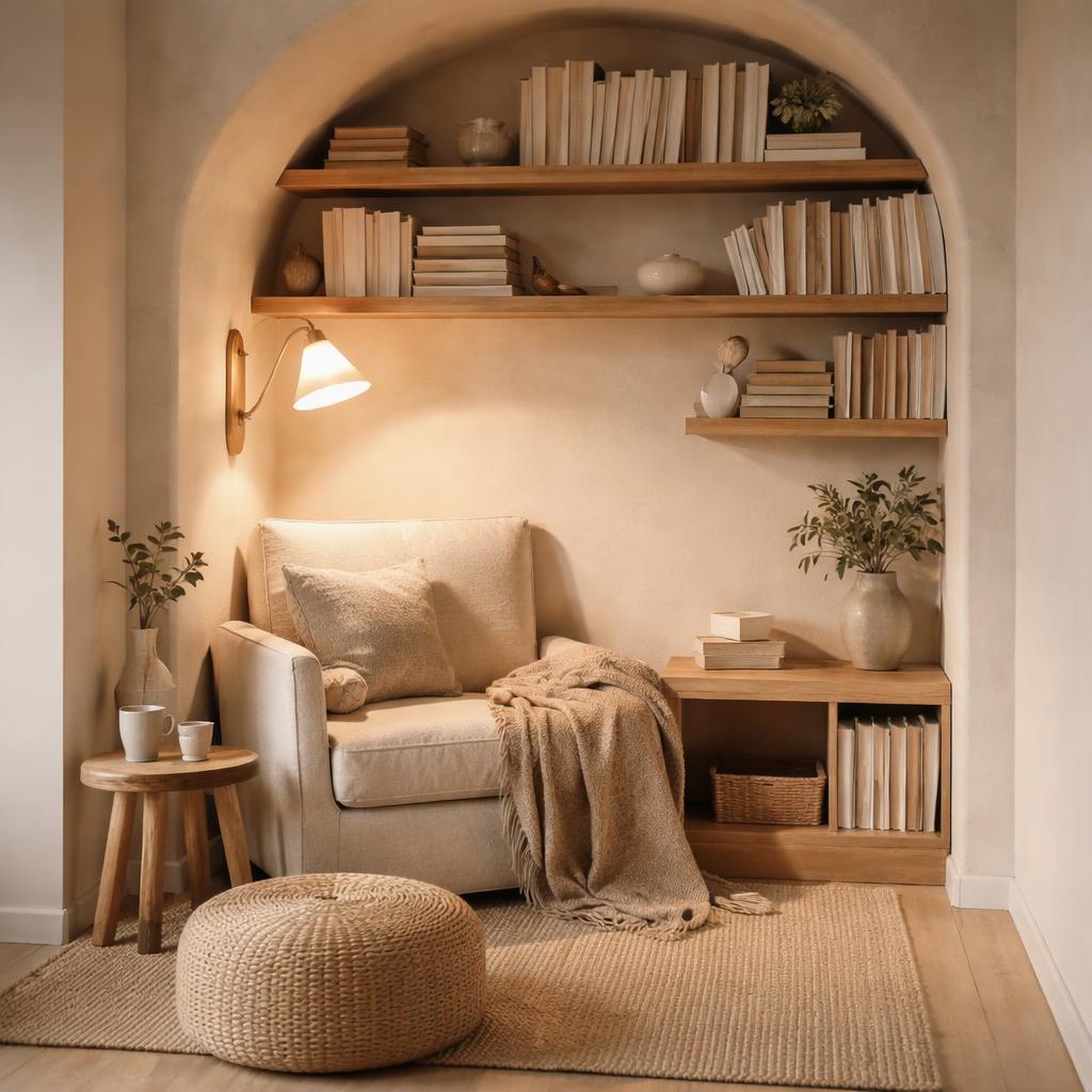 alcove reading nook