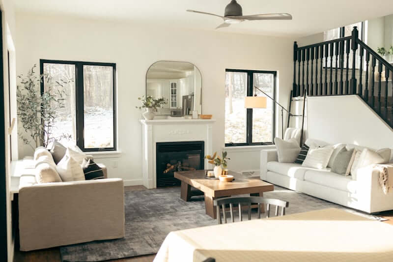 Well-composed room showing balanced furniture and styling